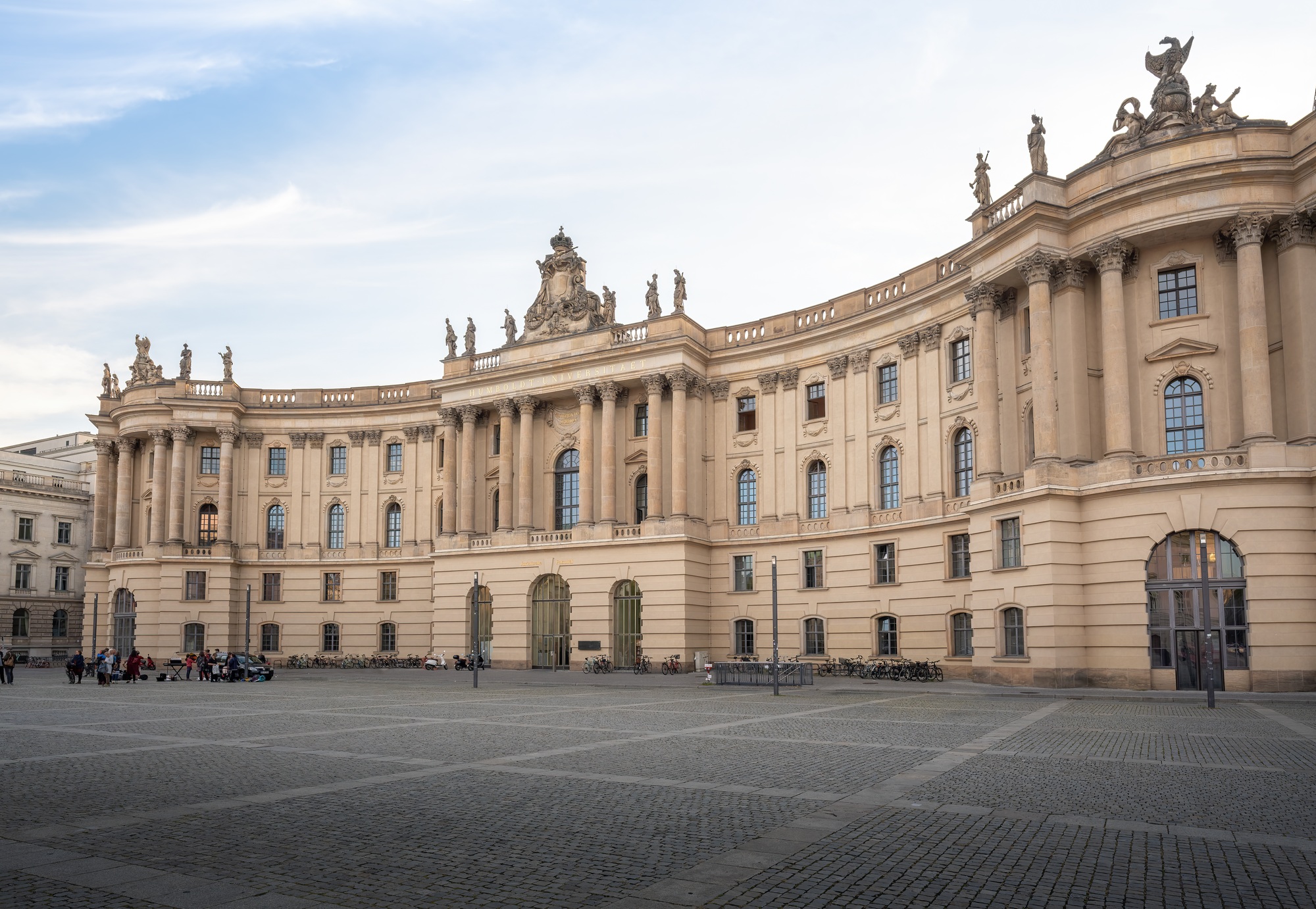 Old Royal Library - Humboldt University Faculty of Law at Bebelplatz Square - Berlin, Germany